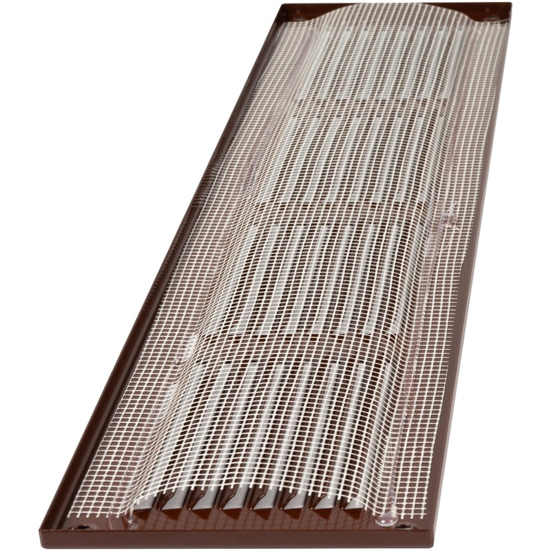 Repa Market Air Vent Cover 16x4 Inch (Outer Dimensions) Brown