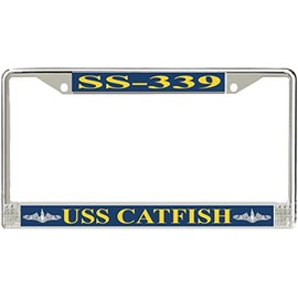 MilitaryBest USS Catfish SS-339 License Plate Frame