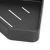 Black Corner Shower Caddy Aluminium Alloy for Bathroom Toilet Kitchen