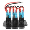 5Pin 3 Gang Rocker Switch Panel Led Light Bar Switch