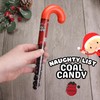 Naughty List Christmas Candy Coal Gift Set, Sour Gummies and