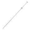 Cow Inseminating Rod 304 Stainless Steel Artificial Animal Breeding Tool