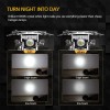 Colight 4PCS 5.75" 5-3/4" Round LED Headlights for GMC C15/C1500