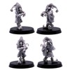 Christmas Santa Goblin Warrior 28mm Dungeons and Dragons RPG Miniature,