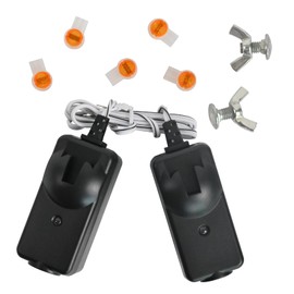 41A5034 Safety Sensor Kit ，Fits for Liftmaster Chamberlain Sears Craftsman Garage Door Opener Made After 1997. Garage Door Sensor Replacement G801CB-P 2610459 041A5034