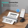 HPRT Portable Printer Wireless for Travel Bluetooth Mini Inkless Printer