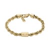 Armani Exchange Men's Gold-Tone Stainless Steel Chain Bracelet, AXG0124710