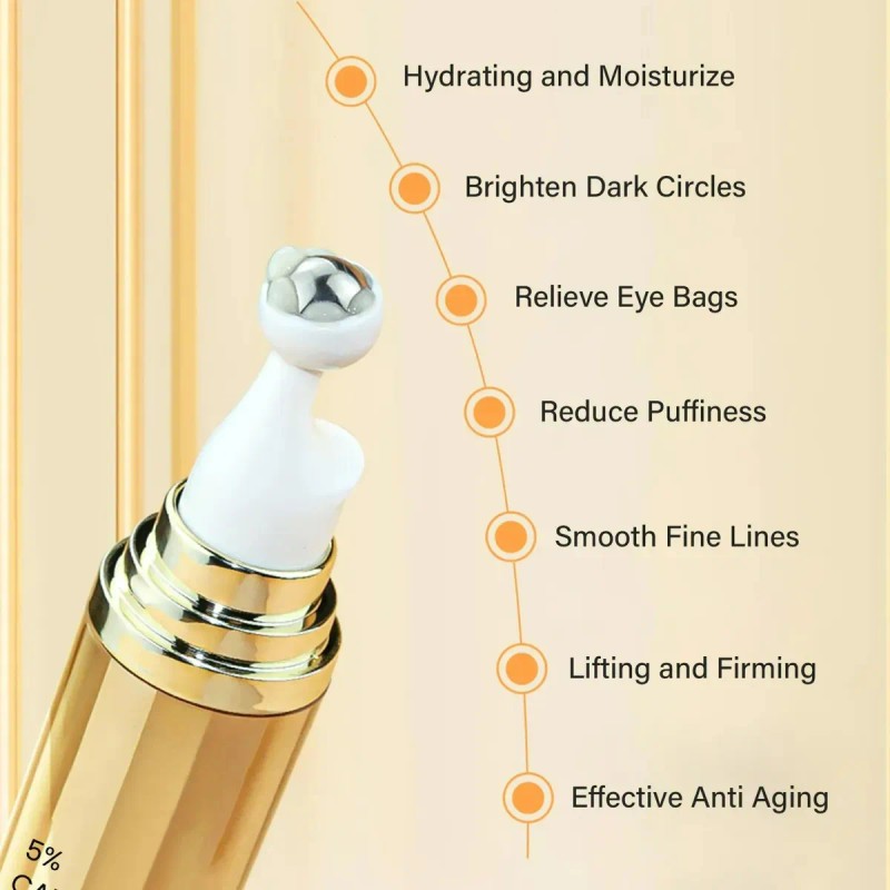 Crema Para Ojos Con Cafeína, Crema Hidratante Para Ojos