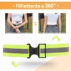 AYKRM Bande Catarifrangenti Giallo Arancione Fluo (Arancione, S-XXL)