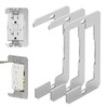 KONEWONG Wall Plate Spacer, 3 Pcs Outlet Spacers for Electrical