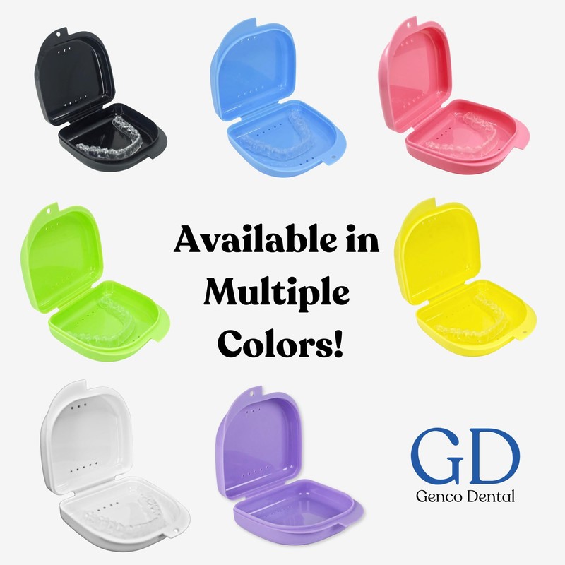 Genco Dental Retainer Case - Mouthguard Case - Mouth Guard