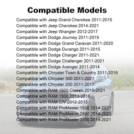 zayody Lower Intake Manifold with Gasket Compatible with Jeep Grand Cherokee Wrangler Dodge Journey Grand Caravan Charger Avenger Chrysler Town & Country RAM Replacement for 05184199AF 5184199AF