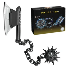Gyomei Himejima Weapon Building Blocks Set，Demon Hammer Chain Model Toy Set，Slayer Decor Suitable for Bedroom and Living Room Office，779 Pcs，Gifts for Anime Fans