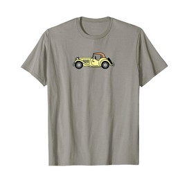 MGTD MG TD English Cream Classic Automobile T-shirt T-Shirt