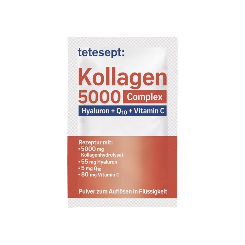 테테셉트 tetesept 콜라겐 5000 콤플렉스 10개 61.3g tetesept Collagen 5000