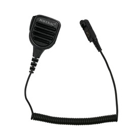 POFENAL Water-Proof Radio Microphone, Remote Shoulder MIC with 3.5mm Jack, Walkie Talkie,Compatible with Motorola DMR Radio XPR3300 XPR3500 XPR3300e XPR3500e 3500 3300e 3500e (XPR 3300e Mic, Black)