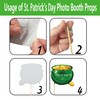 LMSHOWOWO St. Patrick's Day Inflatable Photo Booth Frame, with 35
