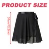 FOSDICK 2 PCS Ballet Wrap Skirt, Chiffon Ballet Skirts for