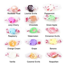 Taffy Town Assorted Gourmet Salt Water Taffy, 5 Lb Bag