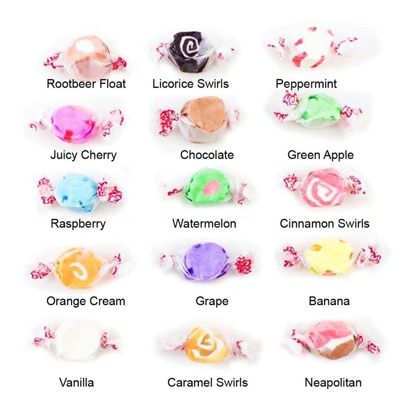 Taffy Town Assorted Gourmet Salt Water Taffy, 5 Lb Bag