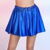 Kakaco - Minifalda elástica acampanada para mujer y niña, h,azul