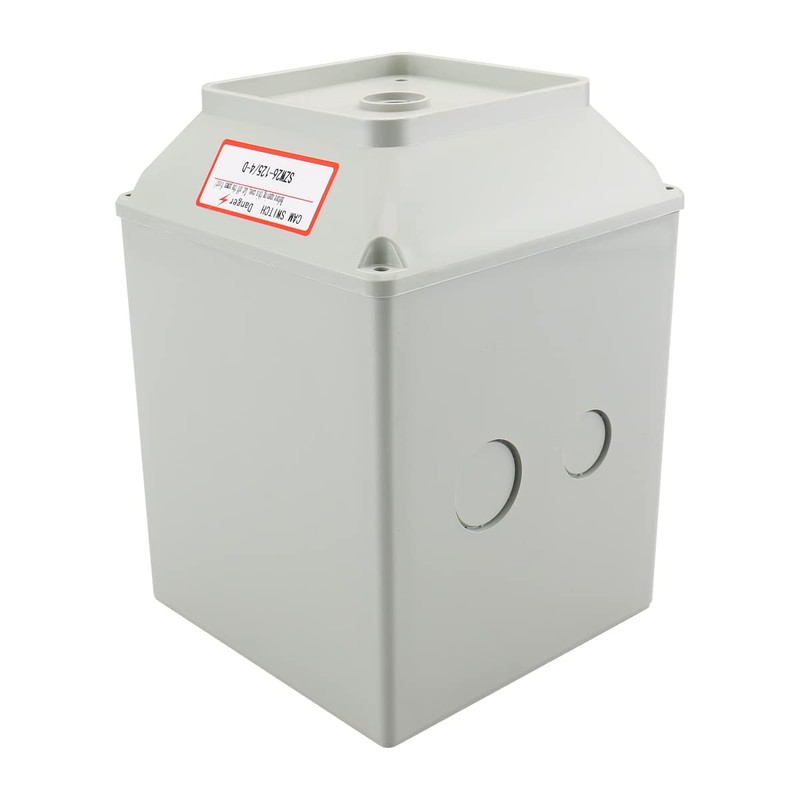 Baomain Master Switch Exterior Box, Protective Enclosure for LW28-125/4 Rotary