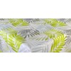 Karina Home Exotic Palm Leaves Grey and Green Wipe Clean