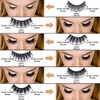 30 Pairs of 3D 6D False Eyelashes Kit Dramatic Soft