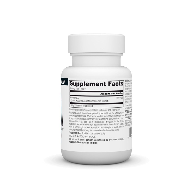 Source Naturals Huperzine A, for Learning and Memory*, 100mcg -
