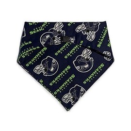 Seattle Football Dog Bandana (Large)