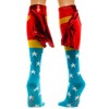 Wonder Woman Cape Knee High Socks 1 x 1in