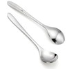 CVNRCLP 6-Piece Stainless Steel Egg Spoons Set - Perfect for