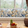 BlissYard Flower Window Privacy Film Rainbow Window Film Anti-UV Sun