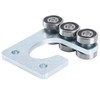Fuperoo 6-Wheel Trolley Assembly Rollers.Strut Channel Rollers Trolley.for use with
