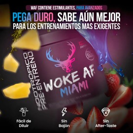 Bucked Up Woke Af Pre Workout Estimulante Citrulina Malato  Beta Alanina  Cafena Anhidra  Taurina Pre Entreno Sabor Miami                             