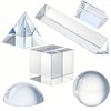 QFkris 6 Pack K9 Optical Crystal Photography Prism Set, Include
