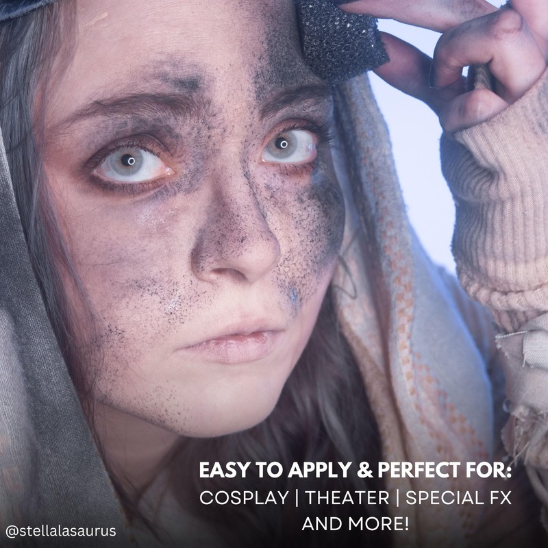 Mehron Makeup Special Effects Powder (2.8 oz) (Charred Ash)