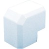 Inaba Denko MCO-75-W Cosmetic Plumbing Cover, Elevation Out Corner 90°,
