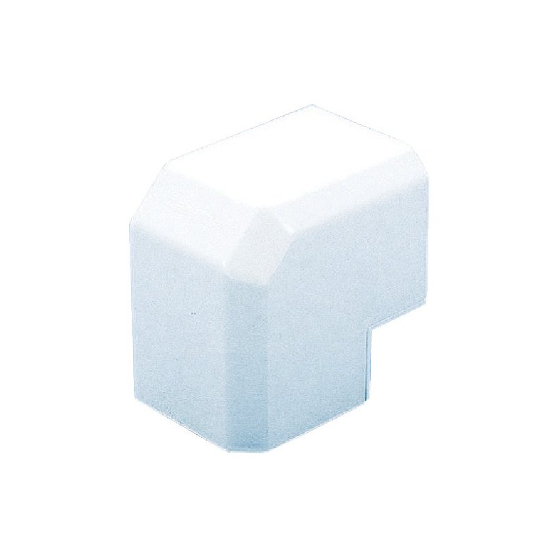 Inaba Denko MCO-75-W Cosmetic Plumbing Cover, Elevation Out Corner 90°,