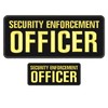 Security Patches for Vest, Embroidered Patches Security Enforcement Officer for