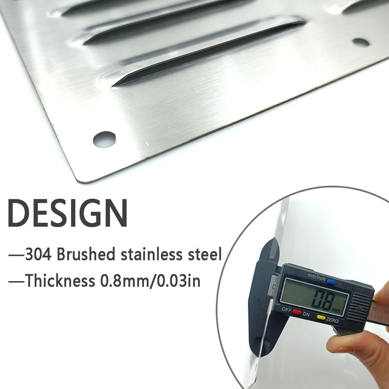 Stainless Steel Venting Panel for Grill Accessory,Stainless Steel Vent Cover