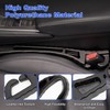 Hiseanllo Hiseanllo Car Seat Gap Filler with Organizer, 2PCS Universal