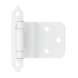 BRAINERD H0104AV-W-O2 3/8-Inch Self-Closing Inset Hinge