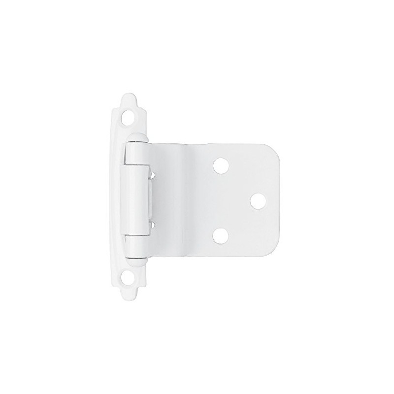 BRAINERD H0104AV-W-O2 3/8-Inch Self-Closing Inset Hinge