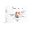 Titleist Velocity Golf Balls, White (One Dozen)