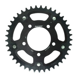 Supersprox Driven Sprocket Rear Stealth Aluminum & Steel 41T Black RST-7091:41-BLK External Wheel Compatible: MARCHESINI (TYPE-A), OZ, BST, ROTOBox, ENKEI