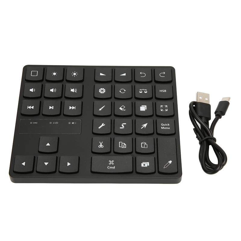 35 Keys Numeric Keypad Stable Connection Driver Free Bluetooth Connection