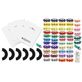 50 Pack Waste Drawer Liners Bags Compatible with Litter Robot 4, 9-11 Gallons Litter Box Liners Plus 6 Pack Activated Carbon Filter