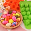 Winerming Easter Egg Silicone Mold for Chocolate 5 Packs Egg