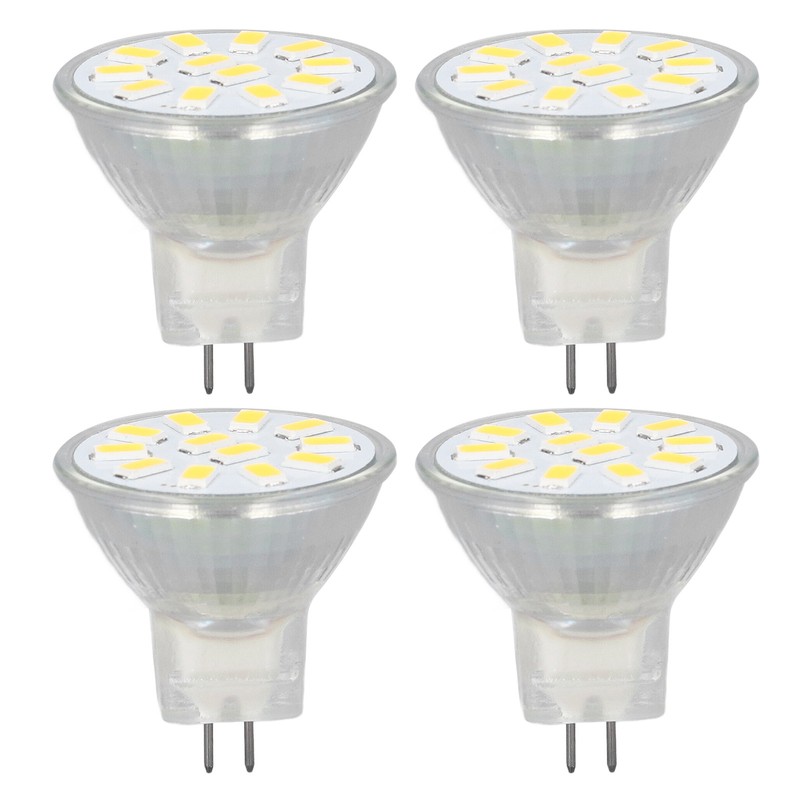 4pcs/set MR11 LED Spot Light Bulb with Dual Needle Base